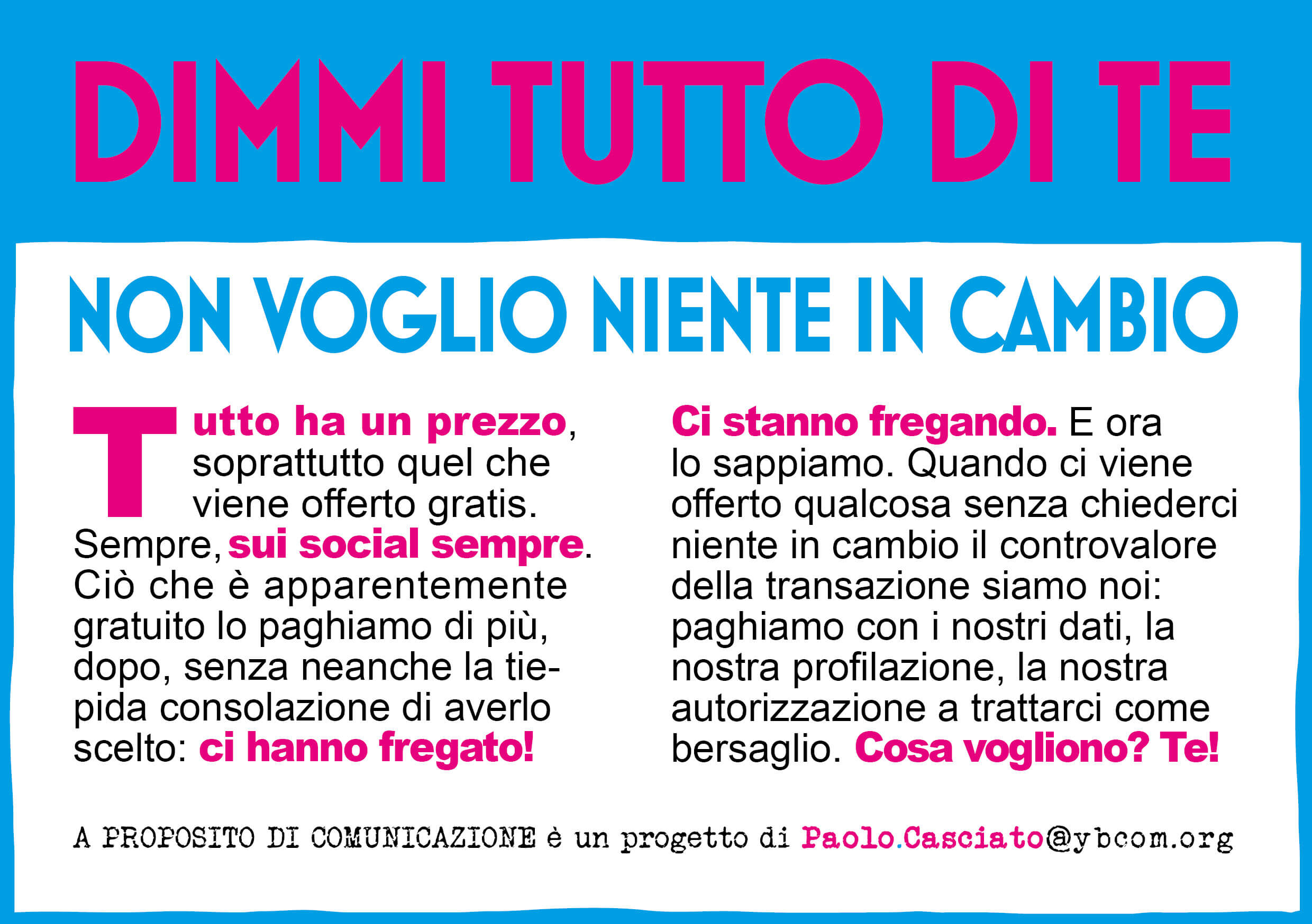 A proposito di comunicazione apropositodicomunicazioone #apropositodicomunicazioone